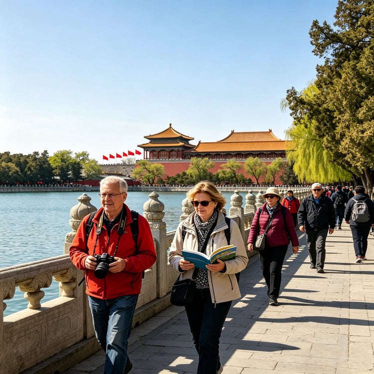 Beijing city tour with Tiananmen Square, Forbidden City and historic architecture, China