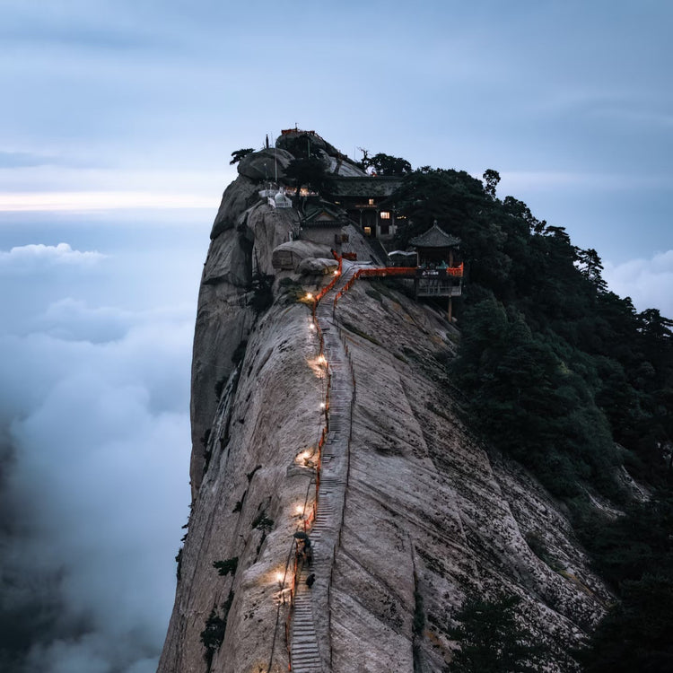 1-Day Mount Hua Adventure Private Tour | Sacred Mountain Hike