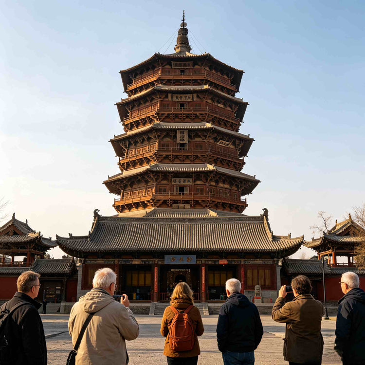 Yingxian Wooden Pagoda, the world's oldest all-wooden Buddhist pagoda in Shanxi