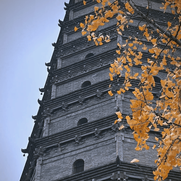 Giant Wild Goose Pagoda, iconic Xi'an historic landmark