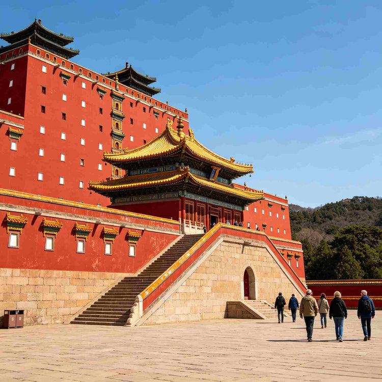 Putuo Zongcheng Temple (Little Potala Palace) landmark in Chengde, China