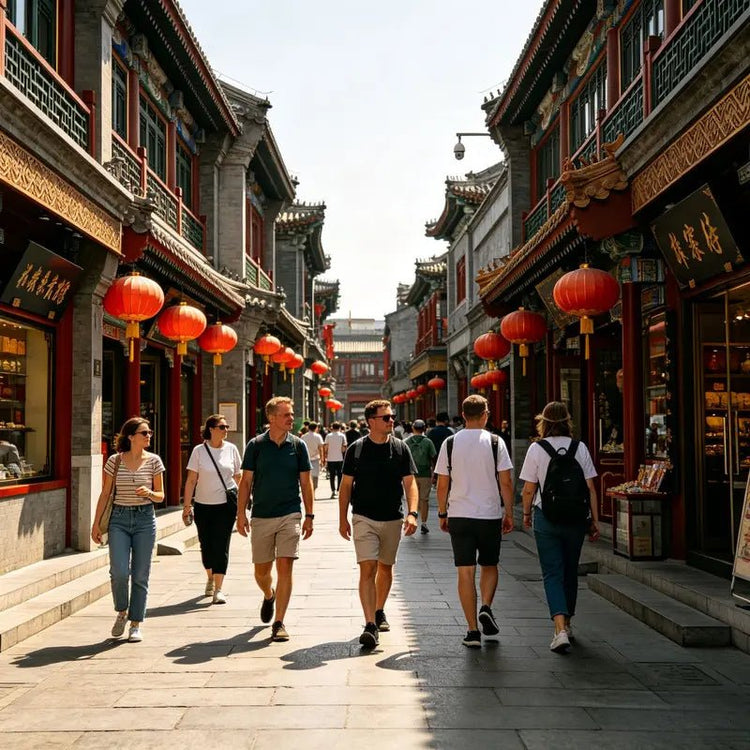 Dashilan and Wangfujing historic streets, Beijing