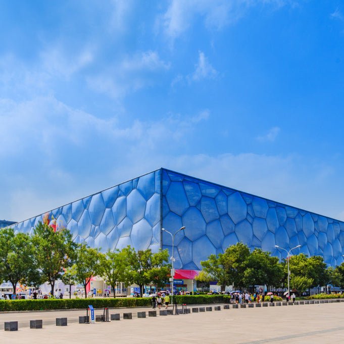 Beijing National Aquatics Center Water Cube, modern Olympic landmark on China multi-city private tour