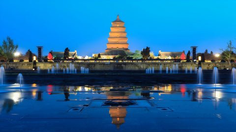 Giant Wild Goose Pagoda and Tang Dynasty culture Xi'an