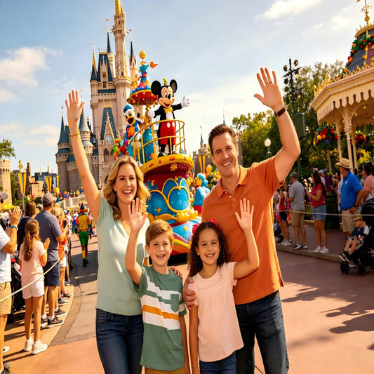 Shanghai Disneyland family fun day parade rides magical moments