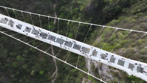 Zhangjiajie Grand Canyon Glass Bridge outdoor experience