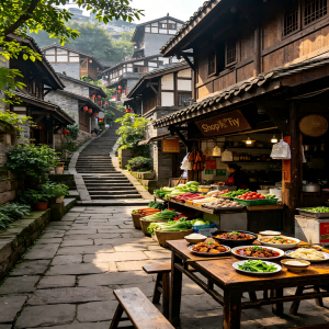 Mountain City Trail Shibati local hidden street food Chongqing