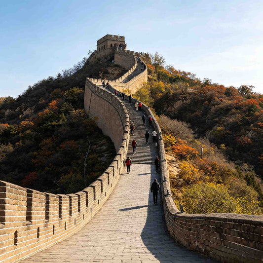 Badaling Great Wall private day tour with ancient wall, watchtowers and mountain views in Beijing