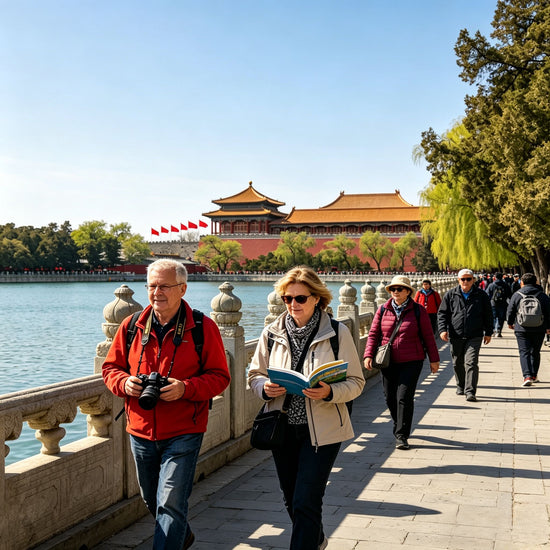 Beijing city tour with Tiananmen Square, Forbidden City and historic architecture, China