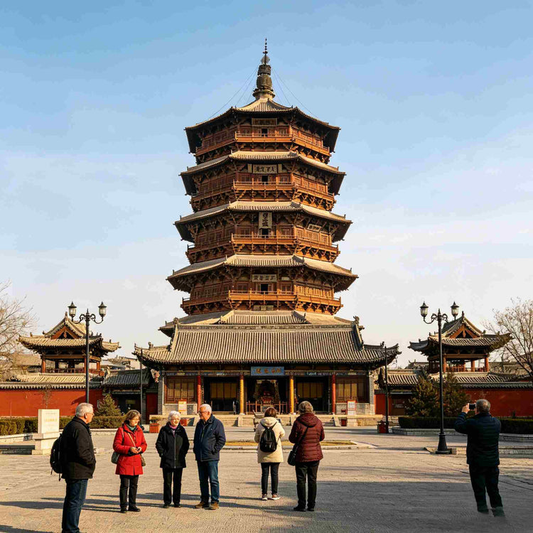 Yingxian Wooden Pagoda (Fogong Temple), the world's oldest all-wooden pagoda