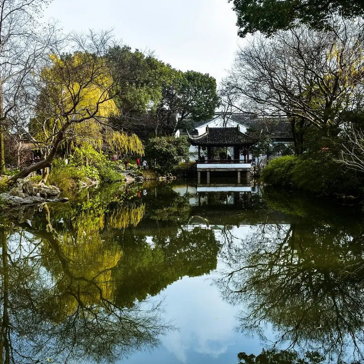 Humble Administrator's Garden Suzhou pavilion lake reflection private tour