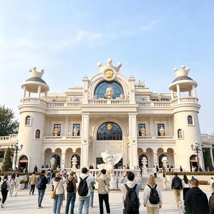 MOLLY Castle entrance at Beijing Pop Mart City Park