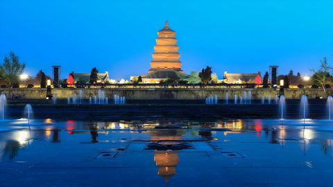 Giant Wild Goose Pagoda and Tang Dynasty culture Xi'an