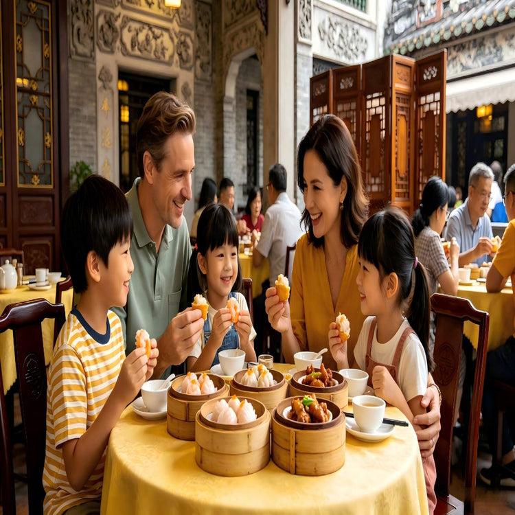 Cantonese dim sum family meal Guangzhou food tour delicious local cuisine